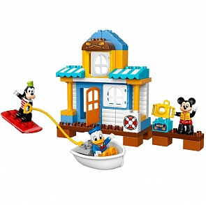 Lego Duplo. Домик на пляже (Lego, 10827-L)